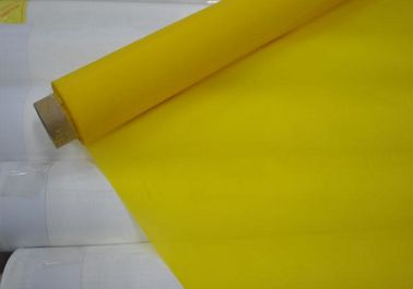 중국 직물/유리/PCB/세라믹 인쇄를 위한 노란 폴리에스테 화면 인쇄 메시 협력 업체