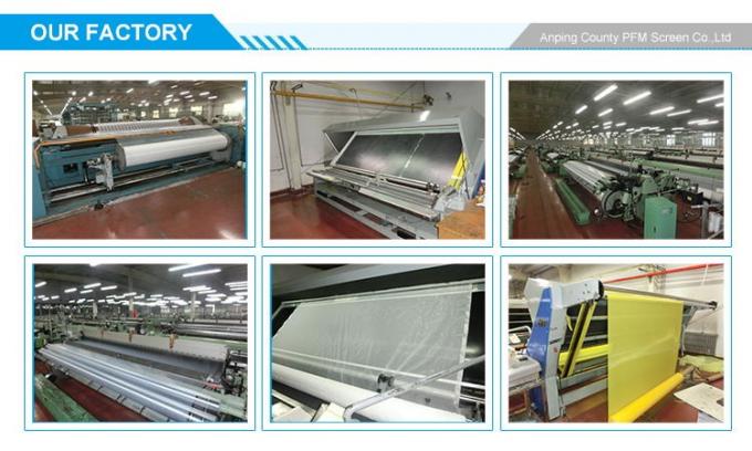 산업 스크린 인쇄 직물 메시, 스텐슬 인쇄를 위한 100개 미크론 실크 스크린