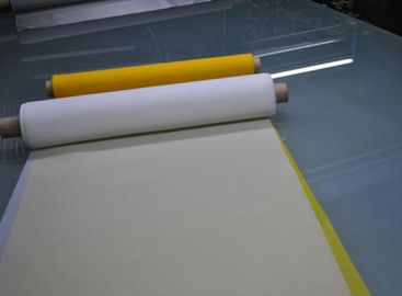 중국 150 미크론 보통 직물과 착용 저항을 가진 백색 폴리에스테 인쇄 메시 협력 업체