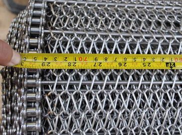 Stainless Steel Balance Wire Mesh Conveyor Belt For Annealing Furnace 